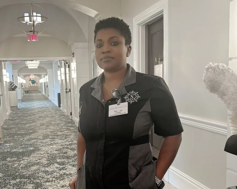 Vanessa Joseph, su hermana y su hijo llegaron de Haití hace casi tres años y contaron con la protección del TPS hasta hace poco.