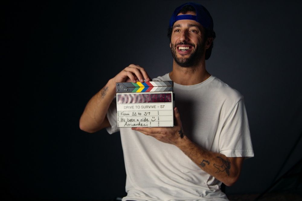 Daniel Ricciardo en la Temporada 7 de Drive to Survive
