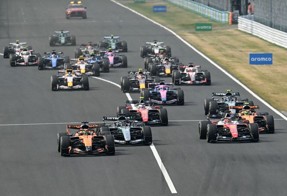 Race start in Japan