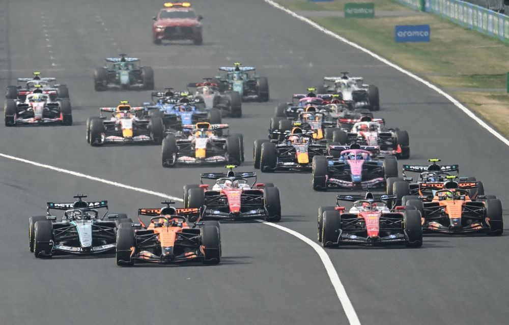 Le départ du Grand Prix du Japon.
