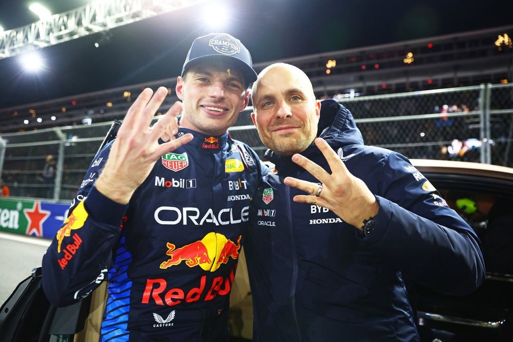 Max Verstappen y Gianpiero Lambiase compartieron todos los éxitos del neerlandés en Red Bull.