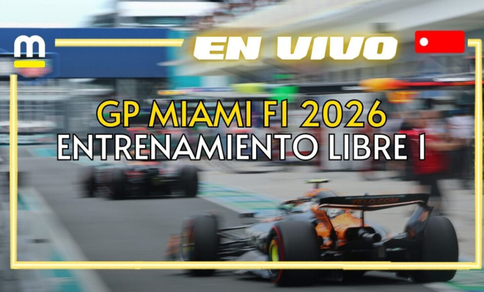 F1 EN VIVO: la FP1 del GP de Miami de la F1 2026