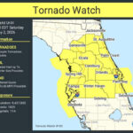 Alerta de tornado emitida para toda Florida Central