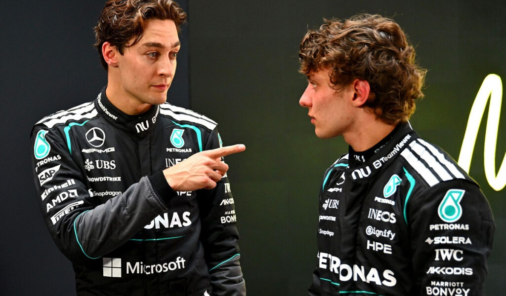 Antonelli podría tener a Russell «mentalmente cubierto» si gana en Canadá, dice Montoya