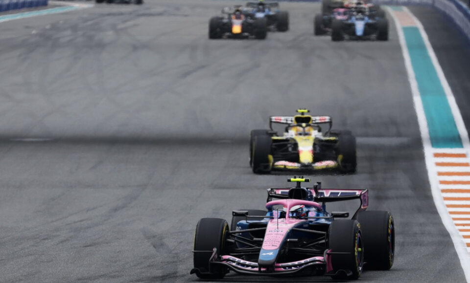 Colapinto lideró cómodo la zona media de la F1 y se acercó a los de arriba en Miami