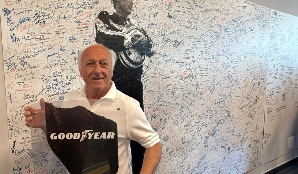 Un comisario de pista guardó por 32 años una pieza del Williams de Senna y ahora la donó