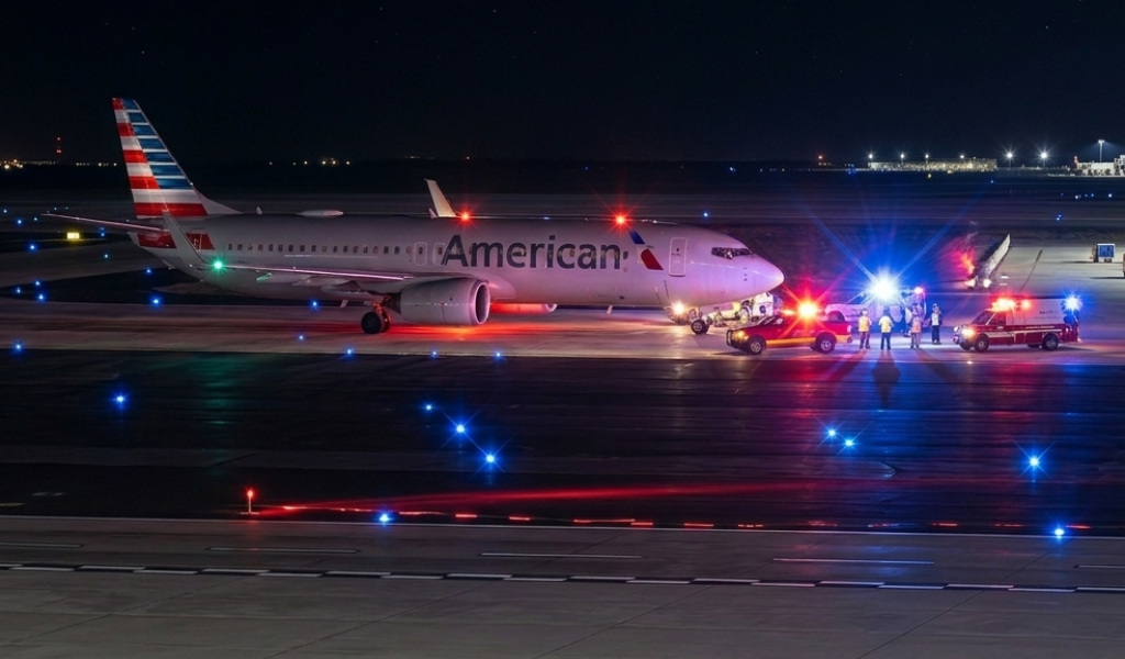 Avión de American Airlines que salió de Miami aterriza en Chicago con neumáticos desinflados