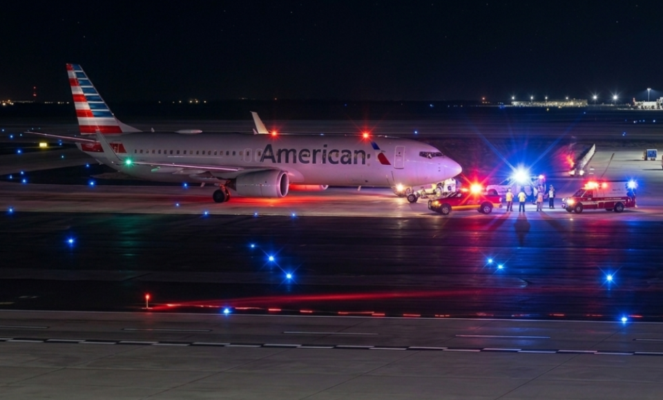 Avión de American Airlines que salió de Miami aterriza en Chicago con neumáticos desinflados