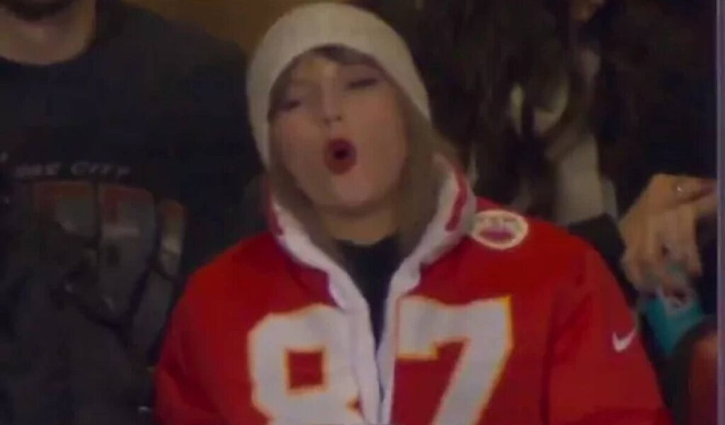 Taylor Swift les quit el fro a todos en Arrowhead Los puso a bailar!