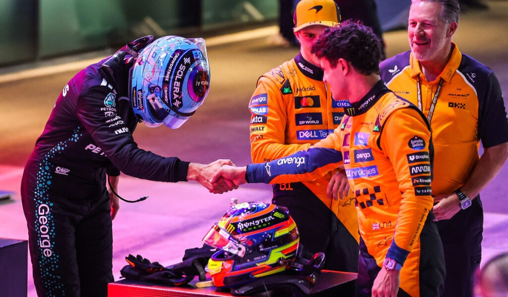 ¿Puede George Russell inspirarse en Lando Norris en su búsqueda del título de F1?
