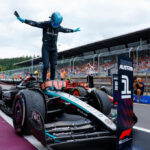 George Russell revela cómo nació su celebración característica en la F1