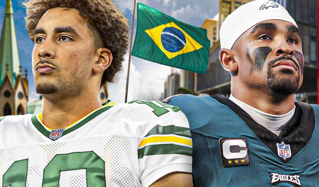 Juego de NFL en Brasil est listo: Packers vs. Eagles en la semana 1 en viernes por la noche