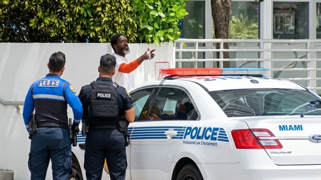 Ataque en Downtown Miami: hombre apuñala brutalmente a una mujer con un bolígrafo