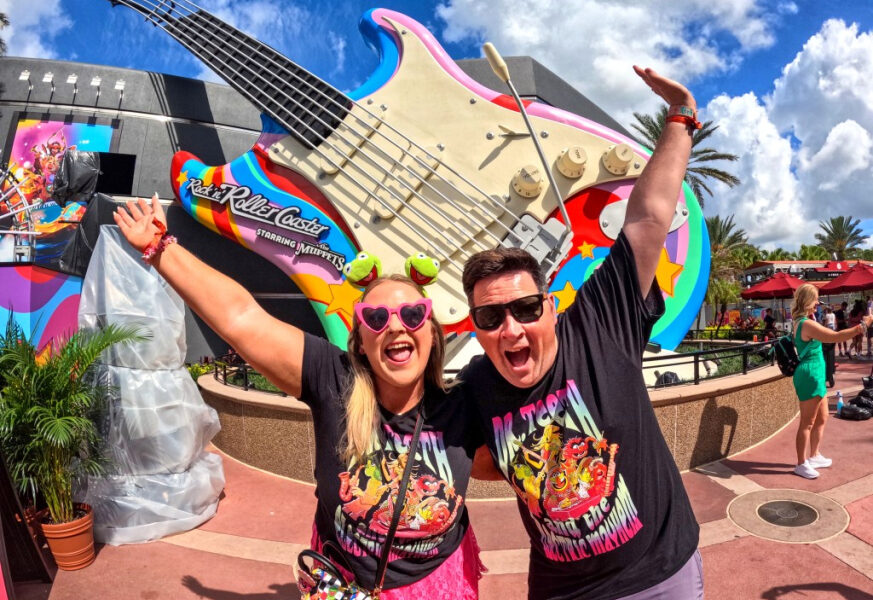 Primer viaje: la montaña rusa Rock ‘n’ Roller de Disney se encuentra con los Muppets