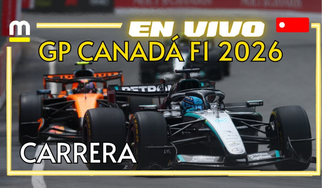 F1 EN VIVO: la carrera del Gran Premio de Canadá de F1 2026