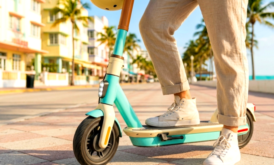Miami Beach evalúa normas para regular el uso de scooters y bicis eléctricas