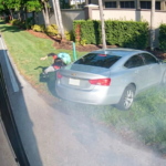 Video captó el aterrador momento en que conductora atropelló a estudiante en Florida