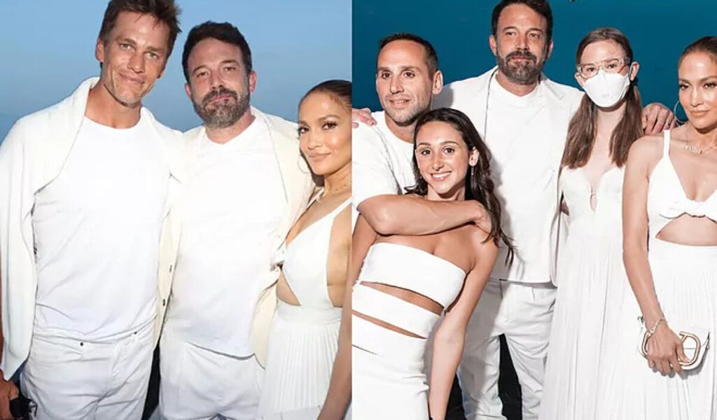 Tom Brady, Jennifer Lpez y Ben Affleck disfrutan de la celebracin del 4 de julio en Hamptons