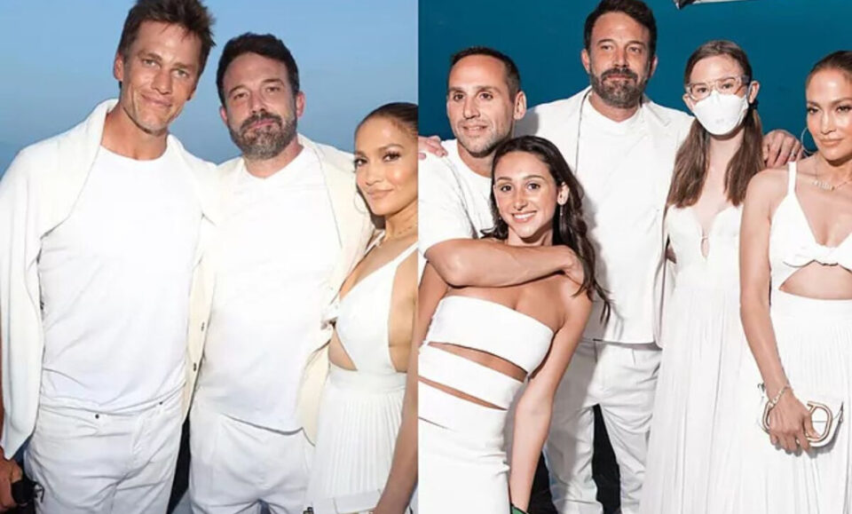 Tom Brady, Jennifer Lpez y Ben Affleck disfrutan de la celebracin del 4 de julio en Hamptons