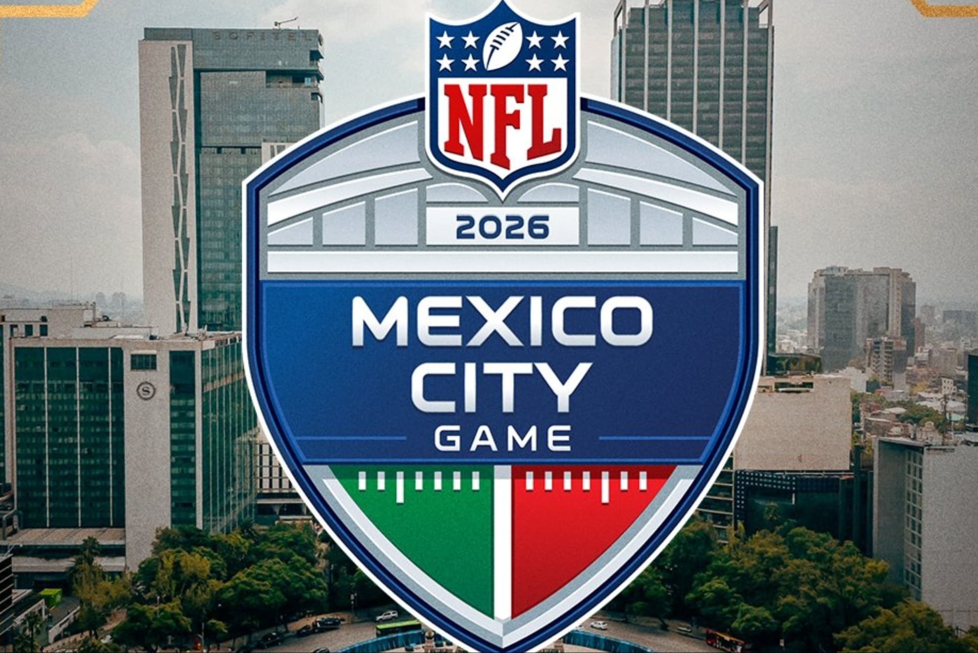 Se anunci de manera oficial los equipos que se vern las caras en el regreso de la NFL a Mxico.