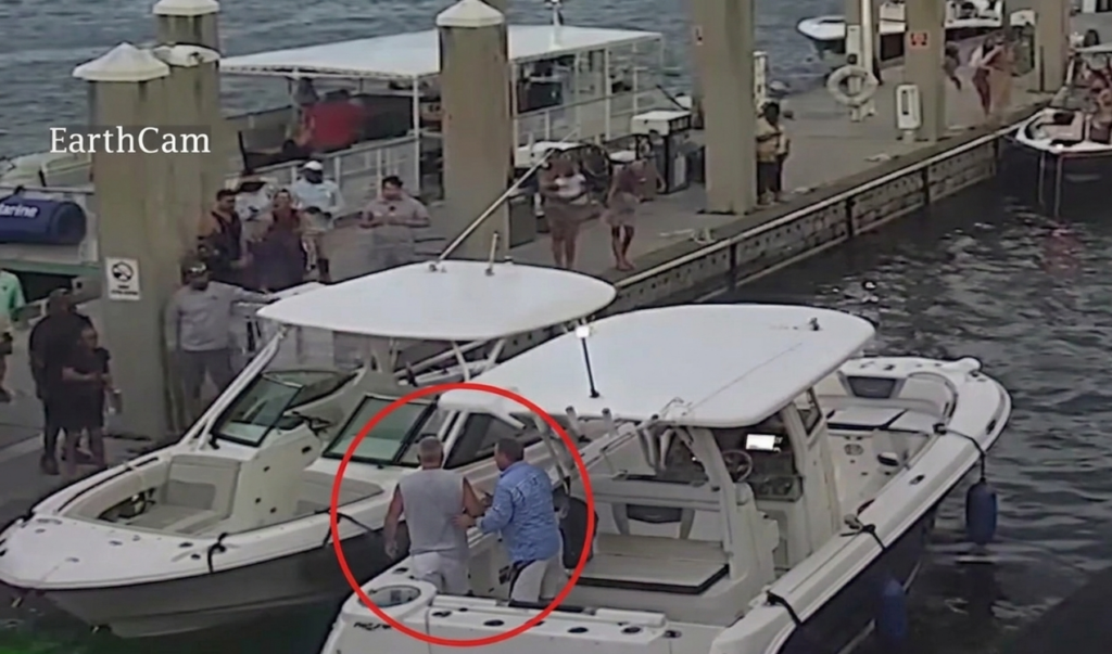 Accidente bote fort lauderdale - Screenshot video NBC