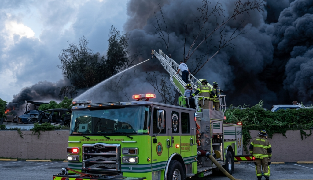 Incendio Opa Locka 