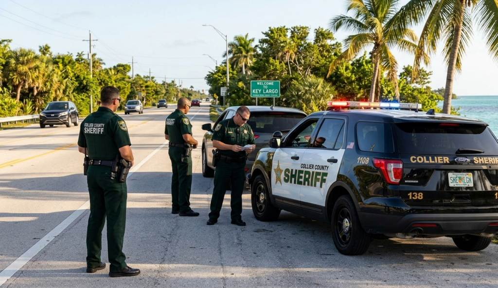 Pareja de Miami arrestada Key Largo