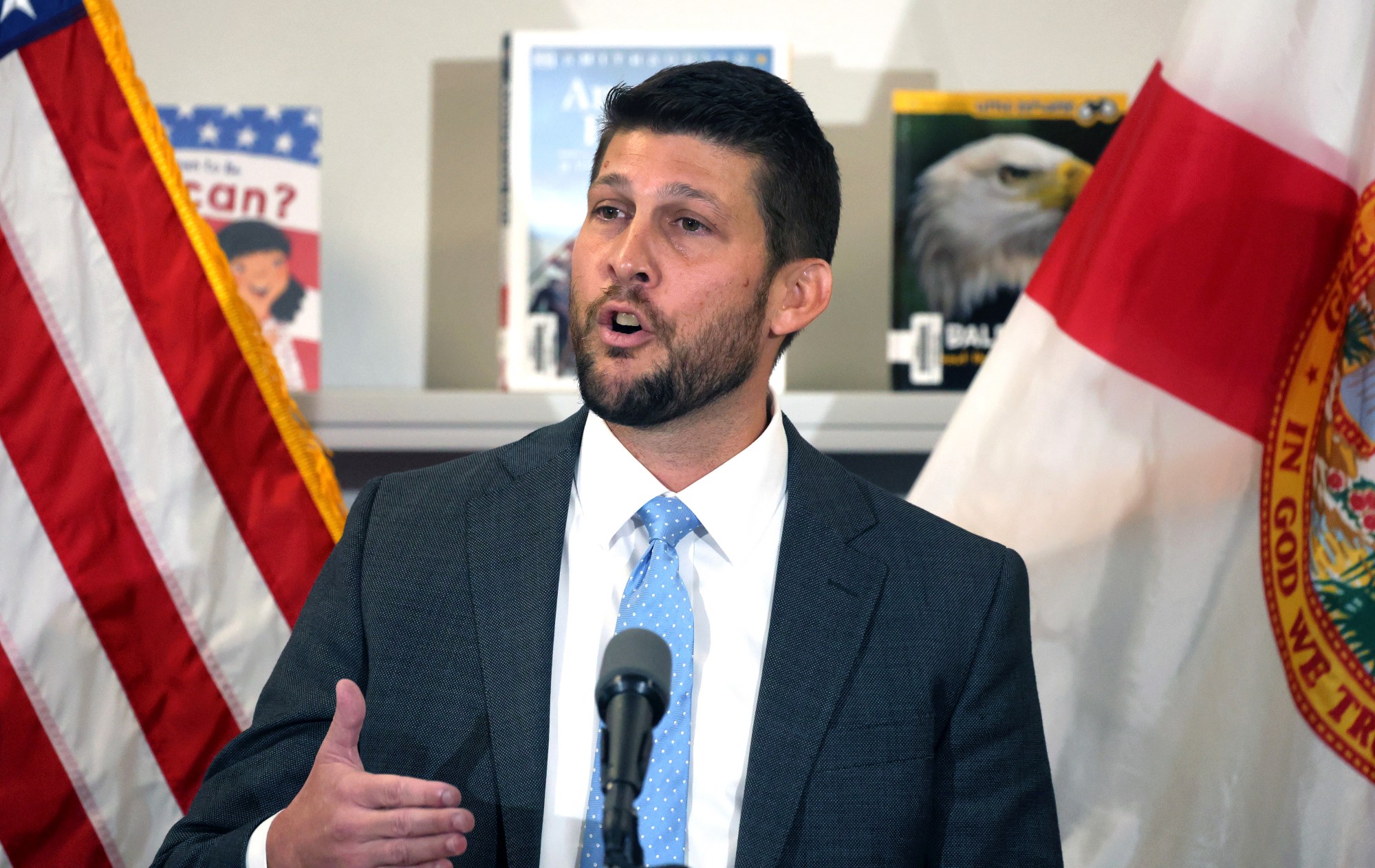 La Oficina del Fiscal Estatal de Florida tiene un contrato con Othram, una empresa de tecnología forense con sede en Texas que se especializa en identificación humana, anunció esta semana el Fiscal General del estado, James Uthmeier. (Joe Burbank/Orlando Sentinel)