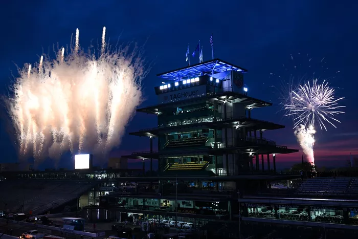 Fireworks at day start