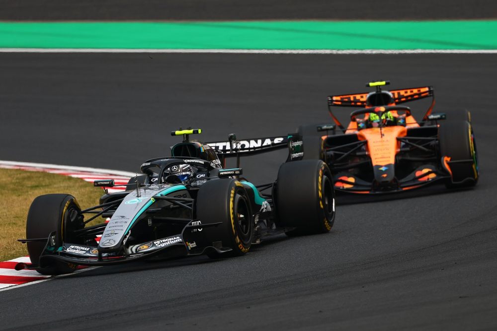 Lando Norris, McLaren, Andrea Kimi Antonelli, Mercedes