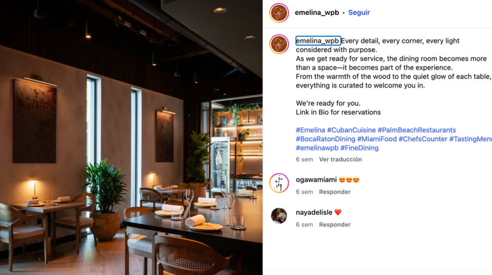 Restaurante cubano en Florida hace historia con una estrella Michelin